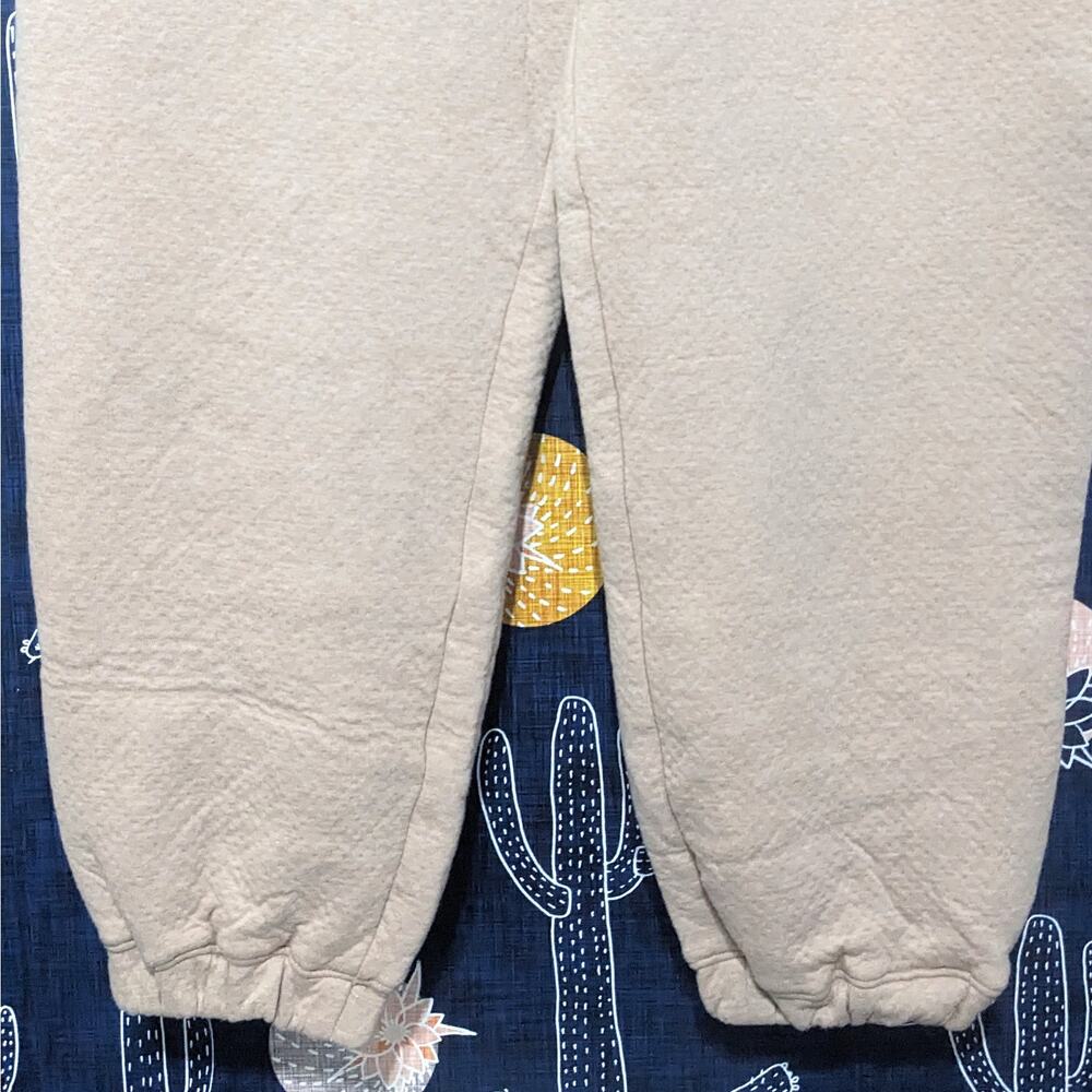 Lunya Restore Double Faced Pants Otium Tan Heather Women's Size XL - Picture 6 of 10
